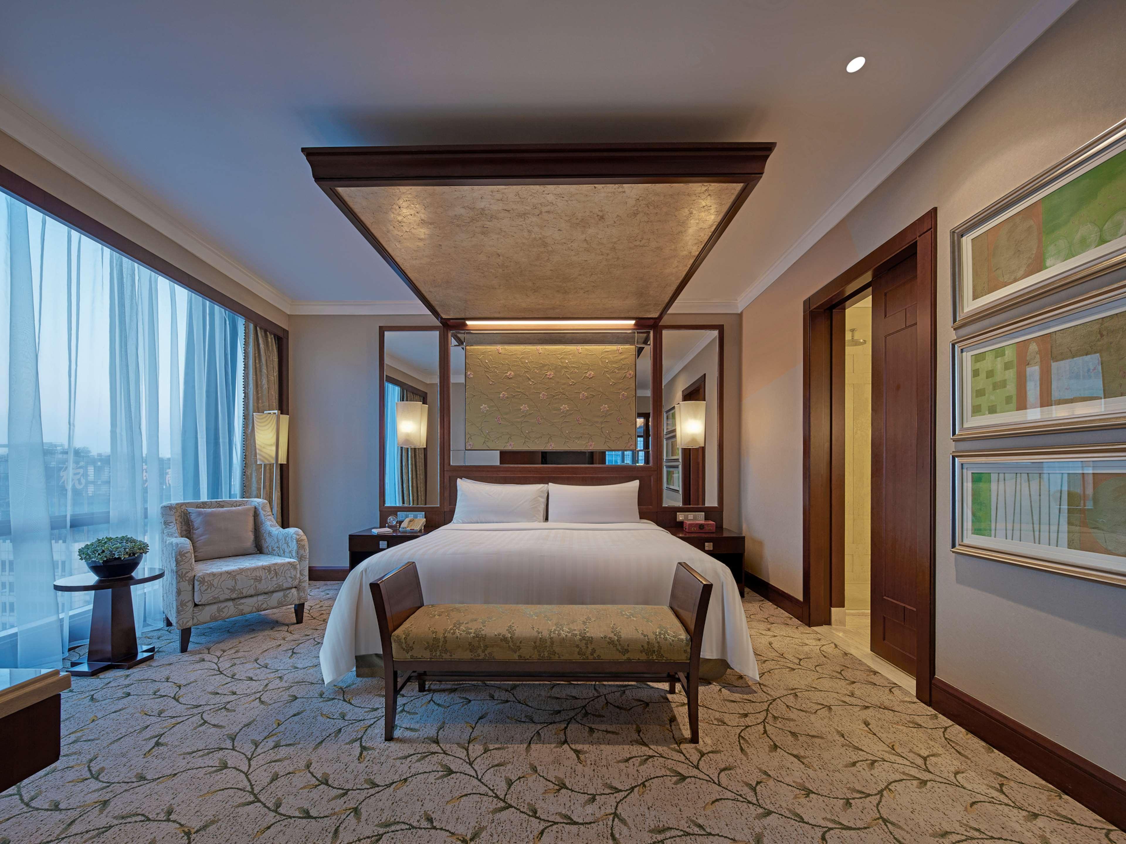 Futian Shangri-La, Shenzhen,Near To Shenzhen Convention&Exhibition Centre, Futian Railway Station Exteriör bild