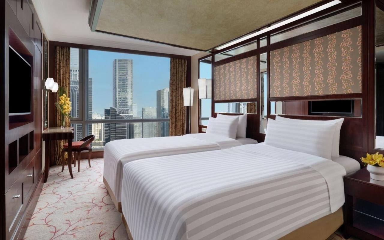 Futian Shangri-La, Shenzhen,Near To Shenzhen Convention&Exhibition Centre, Futian Railway Station Exteriör bild