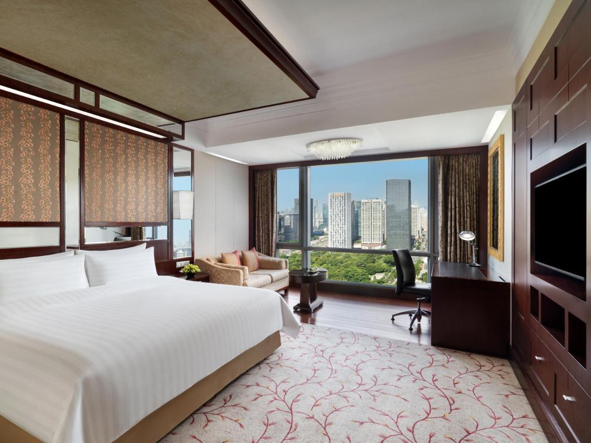 Futian Shangri-La, Shenzhen,Near To Shenzhen Convention&Exhibition Centre, Futian Railway Station Exteriör bild