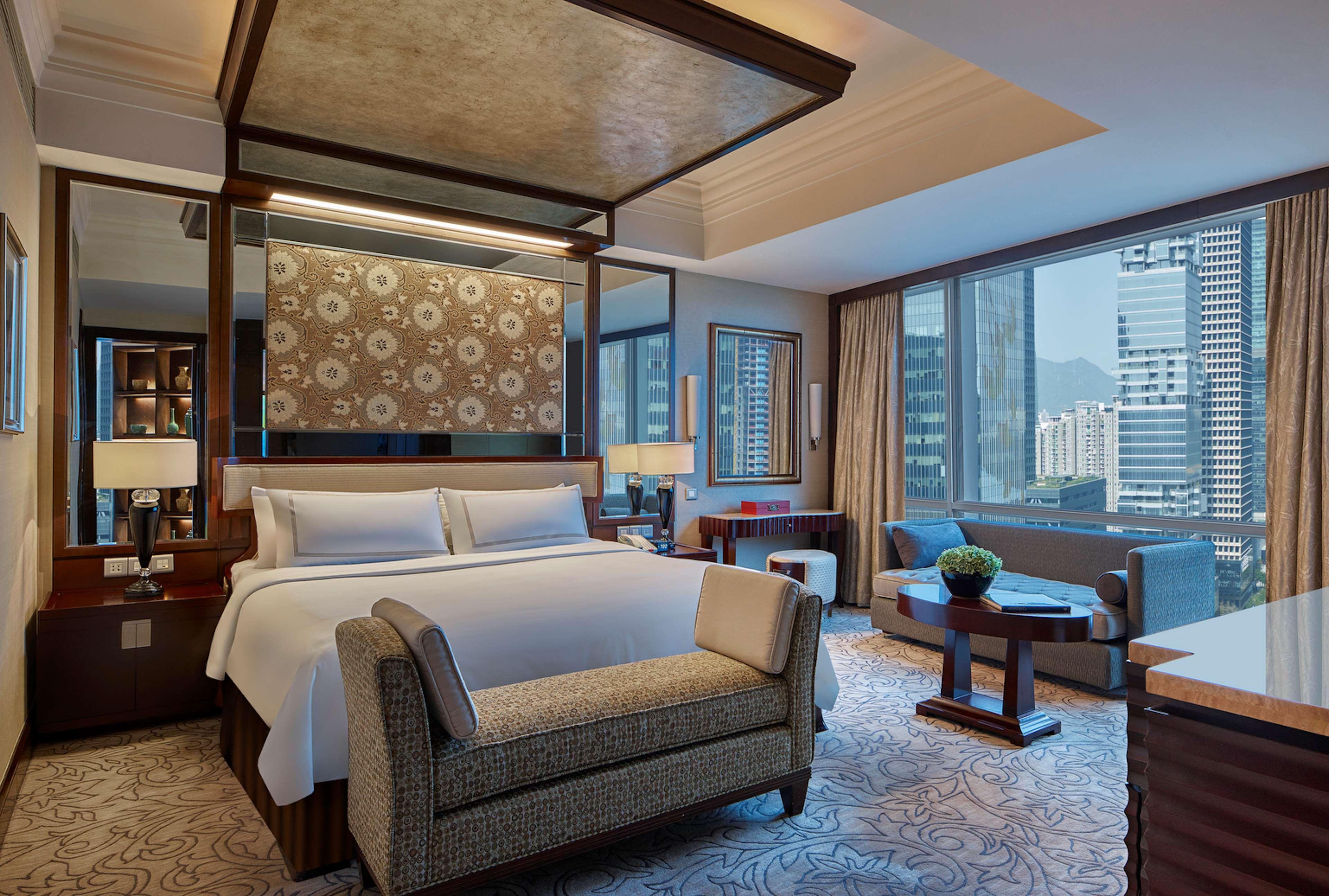 Futian Shangri-La, Shenzhen,Near To Shenzhen Convention&Exhibition Centre, Futian Railway Station Exteriör bild