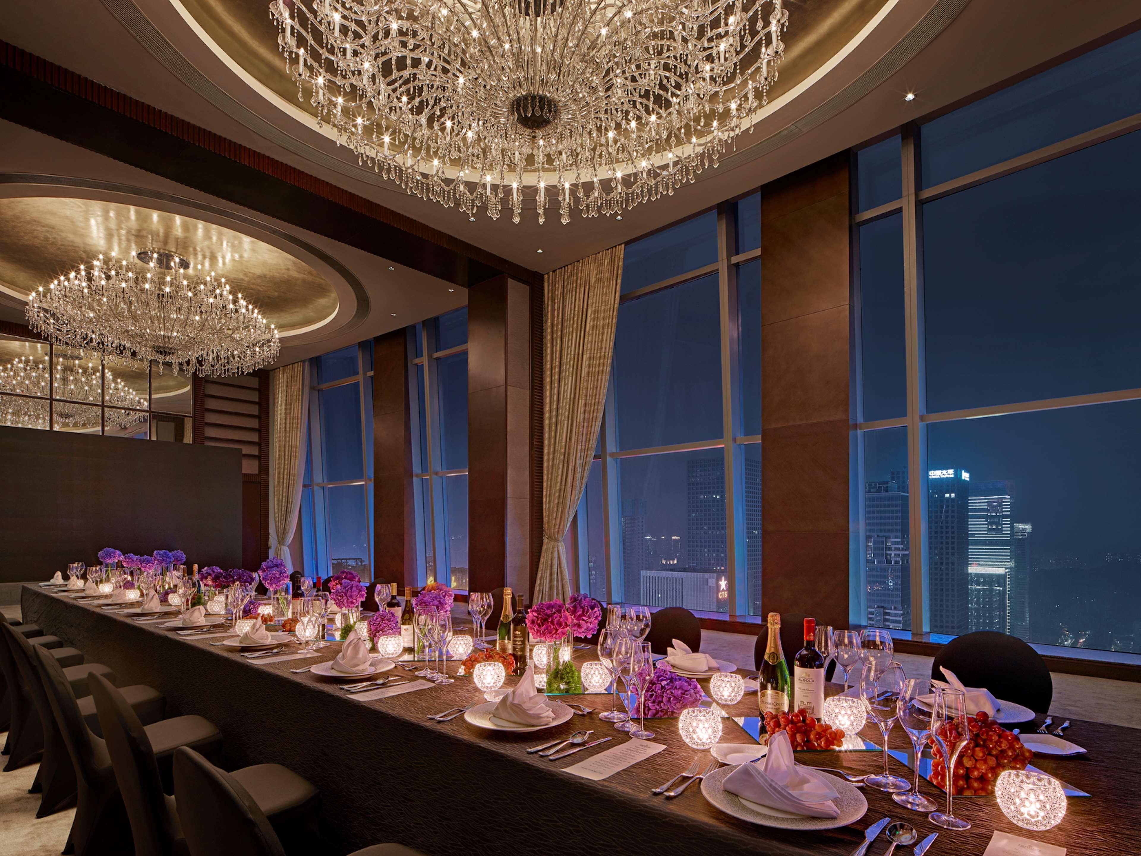 Futian Shangri-La, Shenzhen,Near To Shenzhen Convention&Exhibition Centre, Futian Railway Station Exteriör bild
