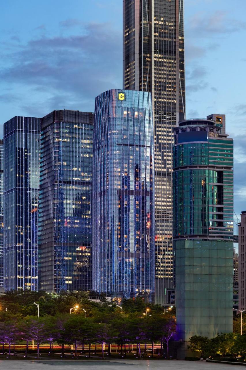 Futian Shangri-La, Shenzhen,Near To Shenzhen Convention&Exhibition Centre, Futian Railway Station Exteriör bild